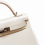 Mini Kelly II 5.5cm Epsom Leather with Silver Buckle — Versatile Mini Carry Design