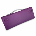 Kelly Cut 31 Clutch Epsom Leather Anemone — Polished Compact Clutch