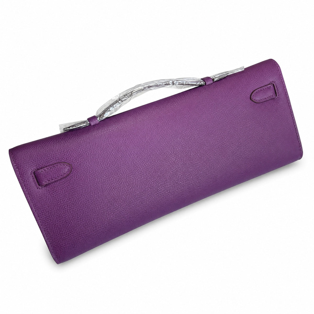 Kelly Cut 31 Clutch Epsom Leather Anemone — Polished Compact Clutch