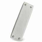 handmade Mini Kelly II 19cm imported Epsom Leather M4 milk gray Silver Buckle — Elegant Compact Carry Style