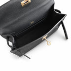 Mini Kelly II Epsom Leather with Gold Buckle — Distinctive Petite Bag