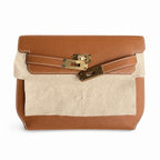 Kelly depeches25 Golden Brown Epsom Gold Buckle handmade men's — Sophisticated Compact Carry