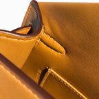 Mini Kelly Generation Sesame Swift Leather 22cm Handmade — Streamlined Mini Handbag