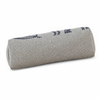 Distinctive Leather-Trimmed Canvas Design: Herbag 31cm Saddle-Inspired Canvas Body with Leather Handle and Shoulder Strap