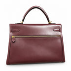 BOX Kelly lakis 35 handtailor — Polished Structured Bag