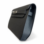 Kelly Depeches 25cm Epsom Leather with Shoulder Strap — Distinctive Clutch Silhouette