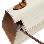 Kelly 25cm color-blocked Epsom Leather, classic leather and color matching — Sophisticated Carry Design