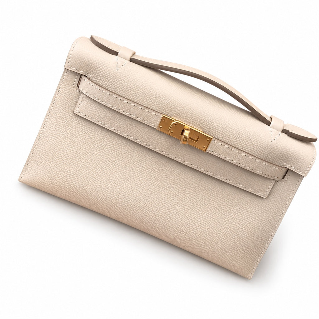 Mini Kelly II Epsom Leather with Gold Buckle — Elegant Compact Carry Style
