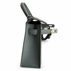 handmade Mini Kelly II 19cm imported Epsom Leather almond green Silver Buckle — Streamlined Mini Handbag