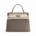 Kelly 25 Epsom color block order — Streamlined Top-Handle Handbag