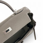 Kelly Lakis 32cm pomari Swift Italian imported Swift Leather — Polished Structured Bag