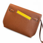 Convertible Clutch: Kelly Depeches 25cm Evercolor Leather with Shoulder Strap