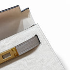 Mini Kelly II 5.5cm Epsom Leather with Gold Hardware — Timeless Mini Top-Handle Design