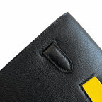 Kelly Depeches 25cm Evercolor Leather with Shoulder Strap — Refined Shoulder-Strap Clutch