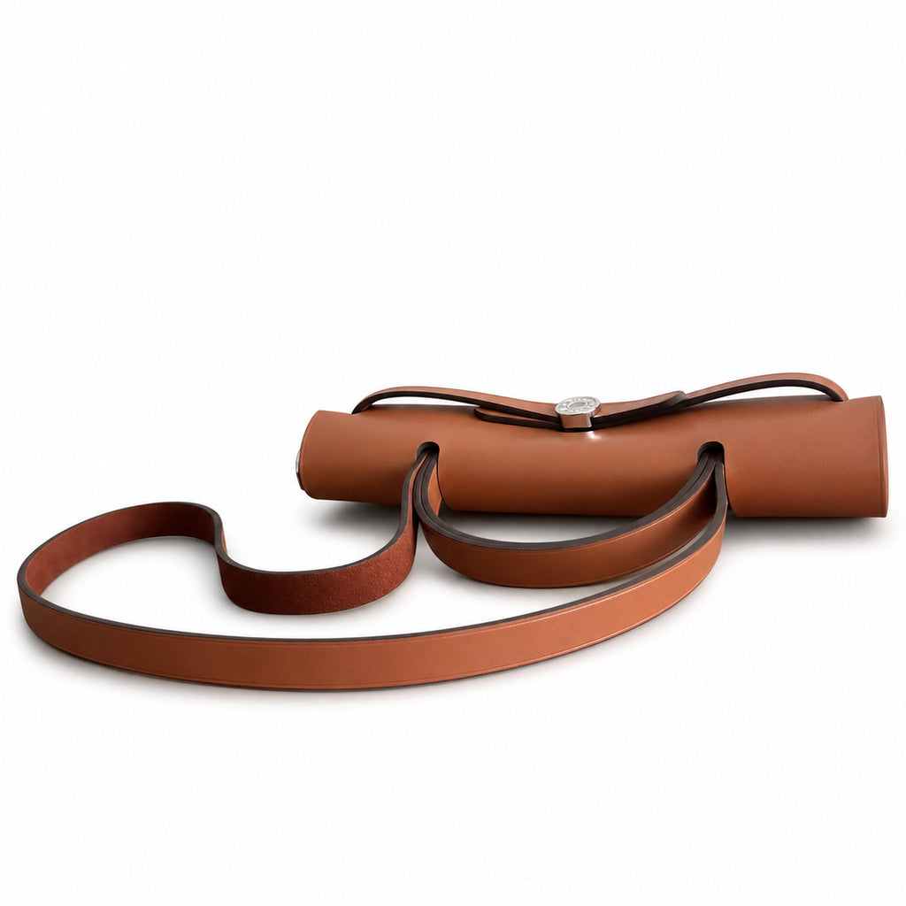 Distinctive Canvas Carry Style: Herbag 31cm Saddle-Inspired Canvas Body with Leather Handle and Shoulder Strap