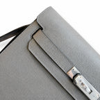Kelly Depeches 25cm Epsom Leather with Shoulder Strap — Slim Hand-Carry Design