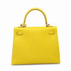 Kelly 7cm with Gold Buckle Handmade — Timeless Top-Handle Design