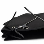 Classic Canvas-and-Leather Shoulder Carry: Herbag 31cm Saddle-Inspired Canvas Body with Leather Handle and Shoulder Strap