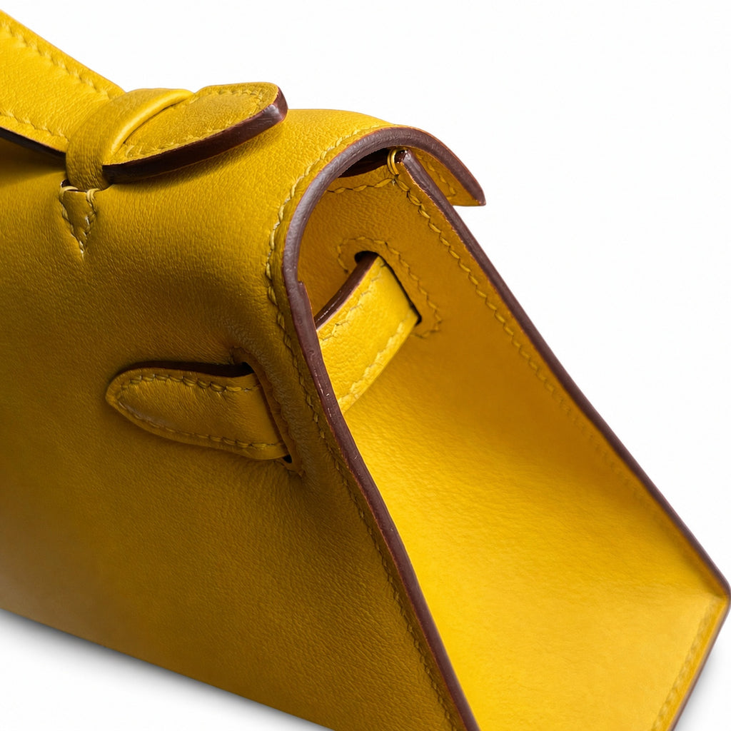 Kelly 22cm Swift Leather with Silver Buckle Handmade — Versatile Structured Bag