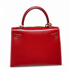 Kelly 7cm with Gold Buckle Handmade — Distinctive Hand-Carry Bag