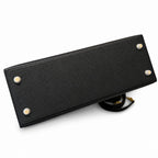 Kelly 32cm in Black Epsom Leather with Gold Buckle Handmade — Distinctive Hand-Carry Bag