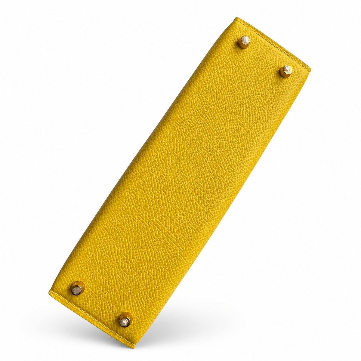 handmade Mini Kelly II 19cm imported Epsom Leather Naples Gold Buckle — Versatile Mini Carry Design