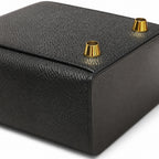 Kelly 25cm in Black Epsom Leather with Gold Buckle Handmade — Refined Top-Handle Bag