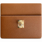 Kelly desordre 20cm Golden Brown Gold Buckle Epsom handmade double sided Kelly — Versatile Two-Sided Kelly Design