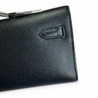 Kelly Cut 31 handbag Epsom Leather Black — Sophisticated Evening Clutch