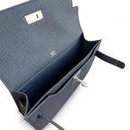 Convertible Clutch: Kelly Depeches 25cm Togo Leather with Shoulder Strap