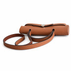Timeless Saddle-Influenced Bag: Herbag 31cm Saddle-Inspired Canvas Body with Leather Handle and Shoulder Strap