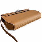 Kelly Depeches 25cm Togo Leather with Shoulder Strap — Streamlined Clutch Bag