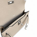 Streamlined Clutch Bag: Kelly Depeches 25cm Togo Leather with Shoulder Strap