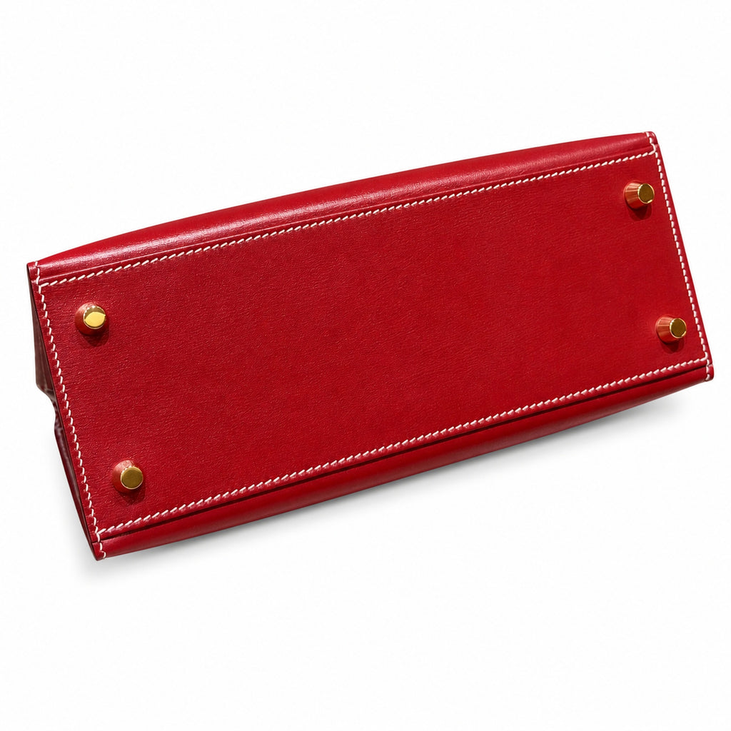Kelly 7cm with Gold Buckle Handmade — Distinctive Hand-Carry Bag