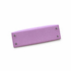 Versatile Mini Carry Design: Mini Kelly II 19cm Epsom Leather, mallow purple, Silver Buckle