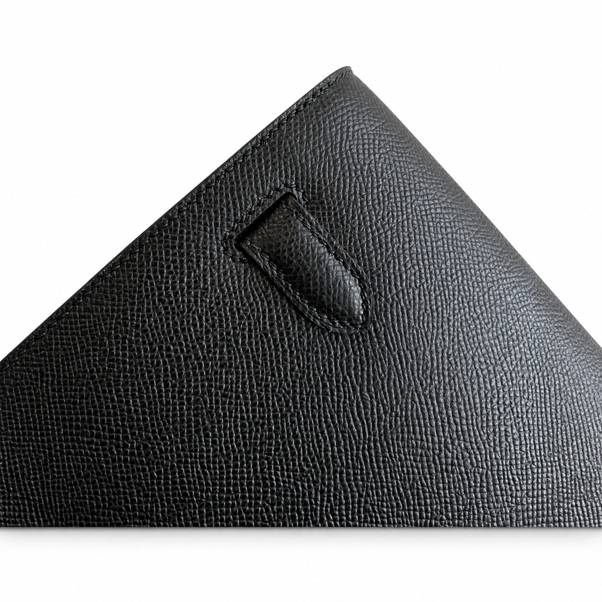Distinctive Clutch Silhouette: Kelly Depeches 25cm Epsom Leather with Shoulder Strap