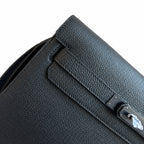 Kelly Depeches 25cm Togo Leather with Shoulder Strap — Refined Shoulder-Strap Clutch