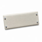 Kelly 28cm in Milkshake White Epsom Leather with Silver Buckle Handmade — Versatile Structured Bag