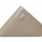 Kelly Depeches 25cm Epsom Leather 18 Etoupe Elephant Gray top handcraft — Refined Shoulder-Strap Clutch