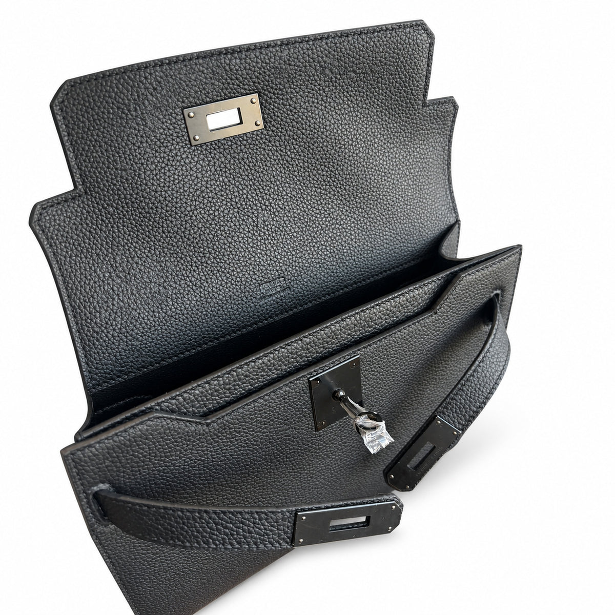 Kelly Depeches 25cm Togo Leather with Shoulder Strap — Refined Shoulder-Strap Clutch