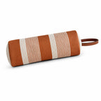 Herbag 31cm Saddle-Inspired Canvas Body with Leather Handle and Shoulder Strap — Polished Canvas-and-Leather Shoulder Style