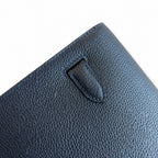 Convertible Clutch: Kelly Depeches 25cm Togo Leather with Shoulder Strap