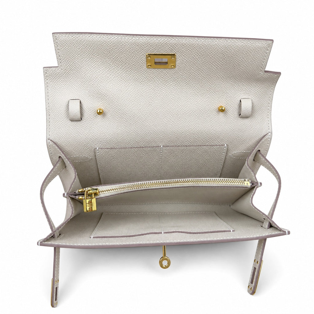 Kelly Epsom Leather Handmade — Timeless Top-Handle Design