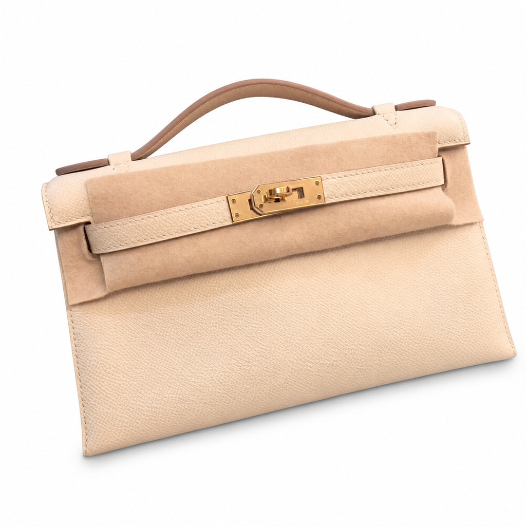 Mini Kelly II Epsom Leather with Gold Buckle — Elegant Compact Carry Style
