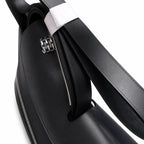 Refined Saddle-Inspired Carry Design: Herbag 31cm Saddle-Inspired Canvas Body with Leather Handle and Shoulder Strap