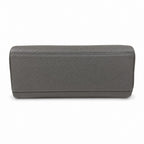 Kelly Messenger messenger bag for men and women, pewter gray Gold Buckle, imported leather, all-steel hand-waxed thread, the highest cost — Timeless Top-Handle Design