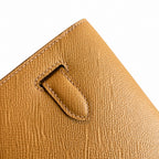 Kelly Depeches 25cm Epsom Leather with Shoulder Strap — Streamlined Clutch Bag