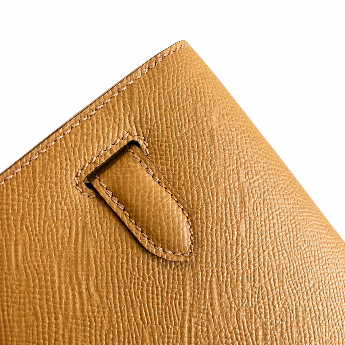 Kelly Depeches 25cm Epsom Leather with Shoulder Strap — Streamlined Clutch Bag