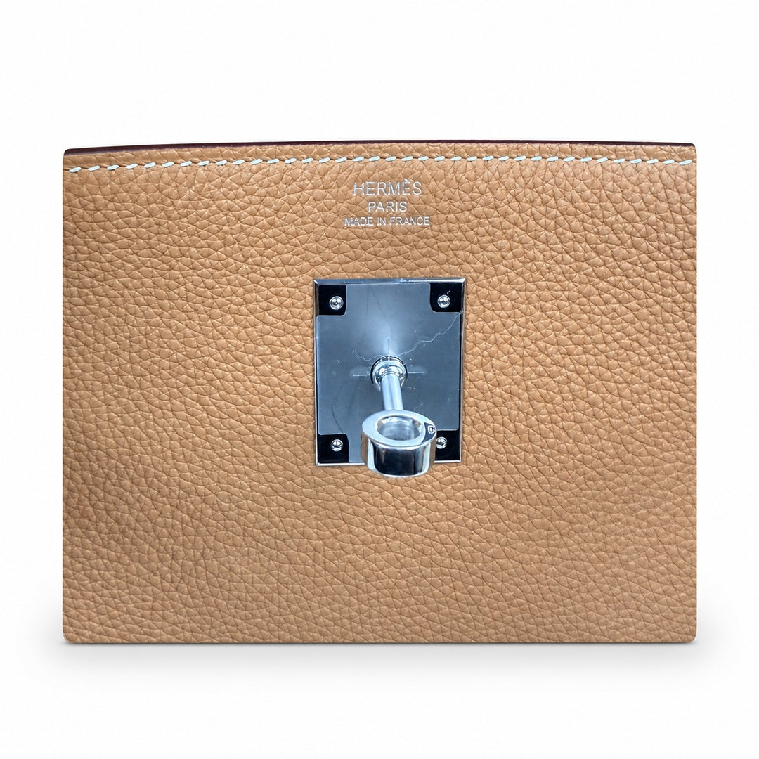 Kelly Messenger messenger bag for men and women, earthy Silver Buckle, imported leather, all-steel hand-waxed thread, the best value for money on — Refined Top-Handle Bag