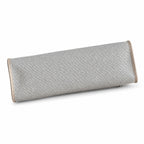 Versatile Canvas Shoulder Carry: Herbag 31cm Saddle-Inspired Canvas Body with Leather Handle and Shoulder Strap